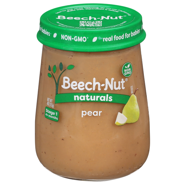 Beech-Nut Naturals Stage 1 Baby Food Pear