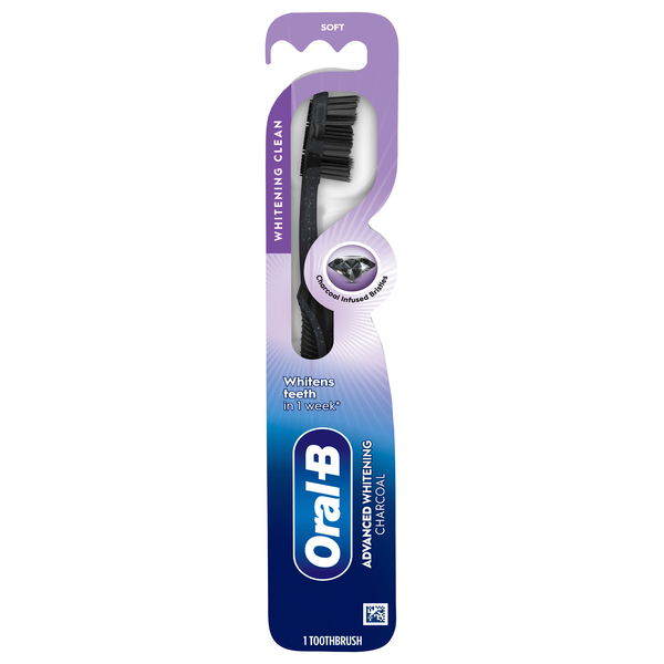 Oral-B Whitening Therapy Charcoal Toothbush Soft