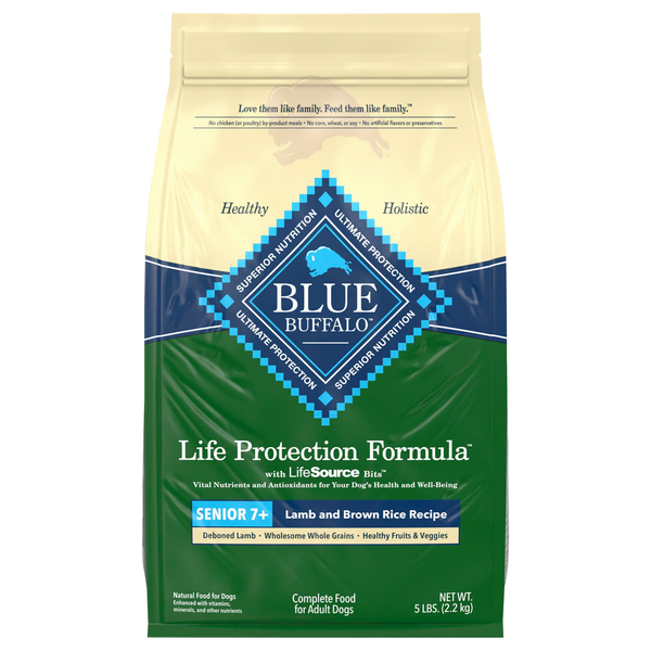 Blue Buffalo Life Protection Formula Lamb & Brown Rice Senior Dry Dog Food