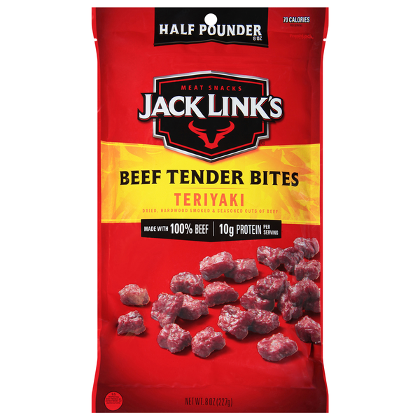 Jack Link's Tender Bites Beef Steak Teriyaki Half Pounder