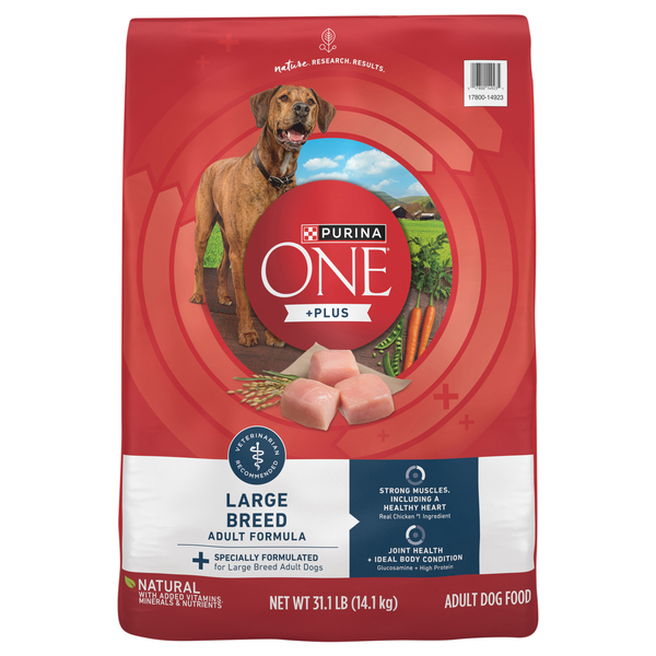 Purina ONE +Plus Large Breed Chicken Adult Dry Dog Food