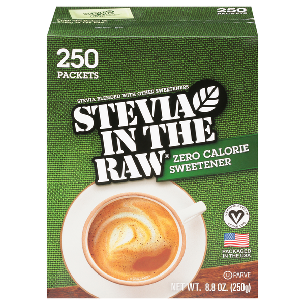 Stevia In The Raw Zero Calorie Sweetener Packets