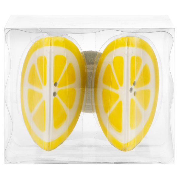 Smart Living Summer Shaped Salt & Pepper Shakers Lemons
