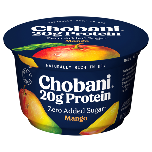 Save on Chobani 20g Protein Lowfat Mango Greek Yogurt Order Online