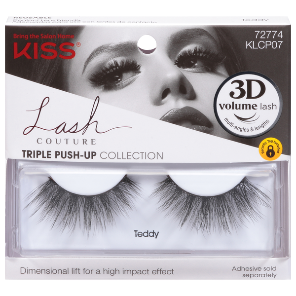 Kiss Lash Couture Triple Push-Up Collection Lashes Teddy 72774