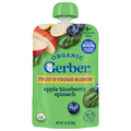 Gerber Organic 2nd Baby Food Apple Blueberry Spinach