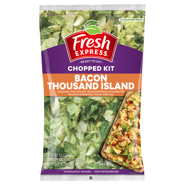 Fresh Express Chopped Bacon Thousand Island Salad Kit