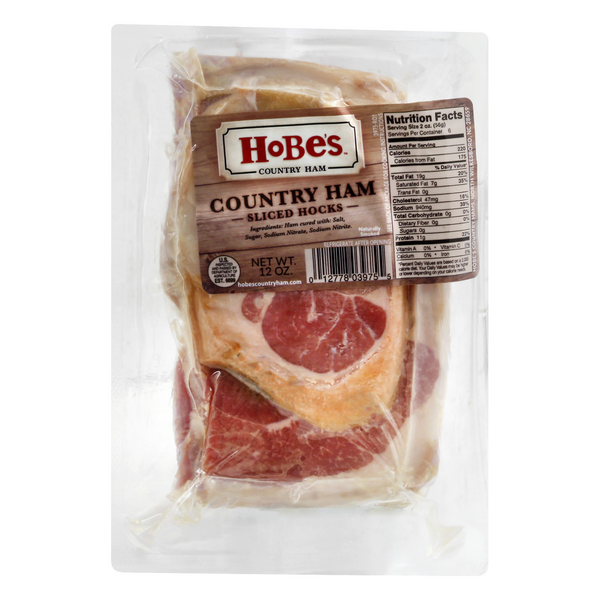Hobe's Country Ham Sliced Hocks