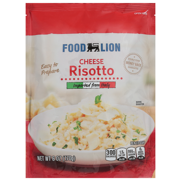 Save on Food Lion Cheese Risotto Order Online Delivery Food Lion