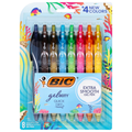 BIC Gelocity Extra Smooth Medium 0.7 mm Gel Pens Assorted Ink