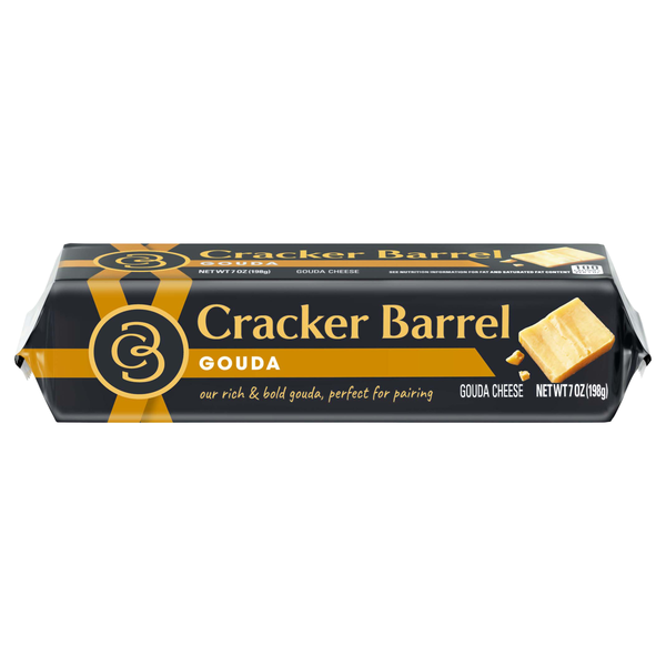 Cracker Barrel Gouda Cheese Block