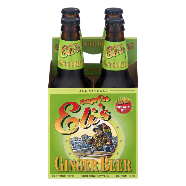 Capt'n Eli's Ginger Beer - 4 pk