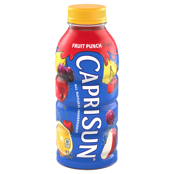 Capri Sun All Natural Fruit Punch Juice Drink Blend
