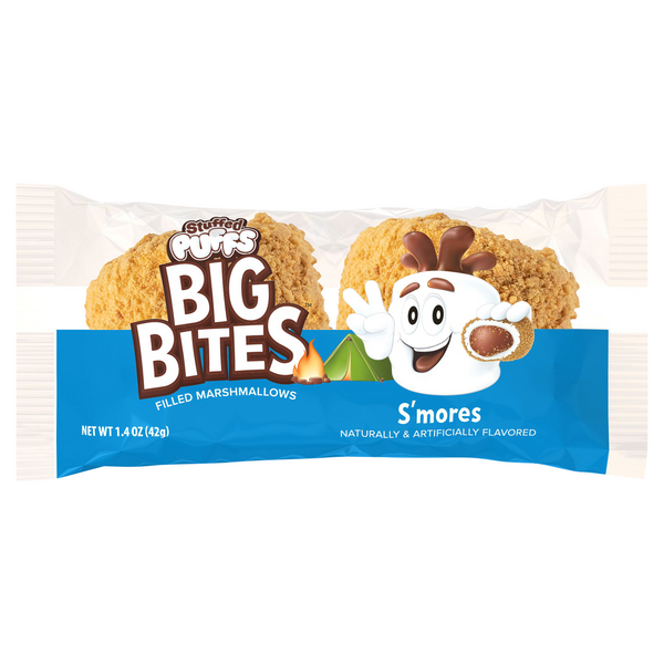 Save on Stuffed Puffs Big Bites Filled Marshmallows S'mores Order ...