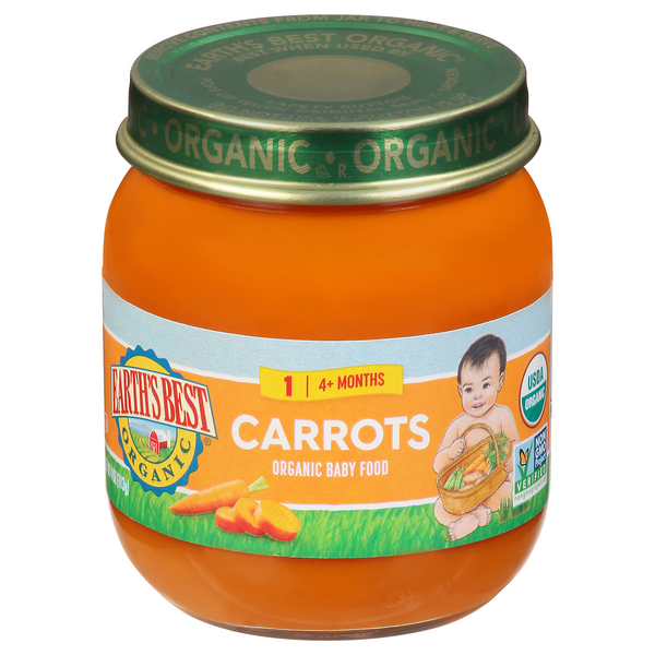 Save on Earth's Best Stage 2 Baby Food Carrots Organic Order Online Delivery Giant