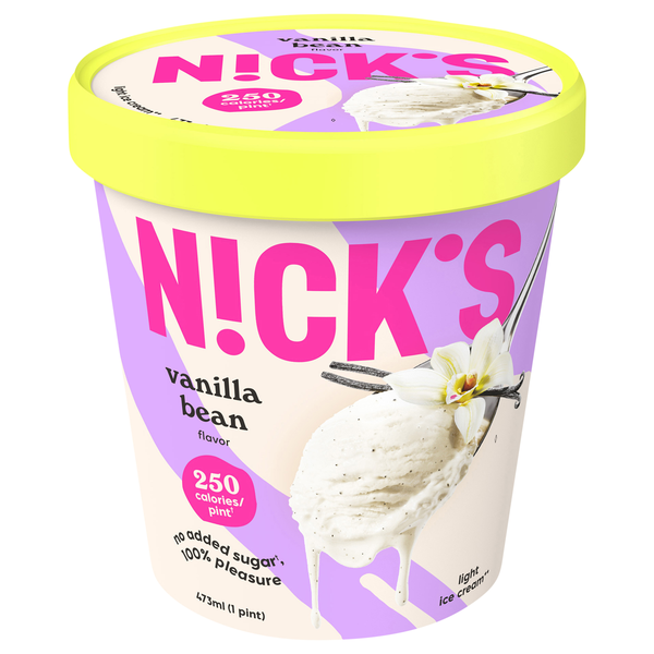 N!ck's No Added Sugar Light Vanilla Bean Ice Cream