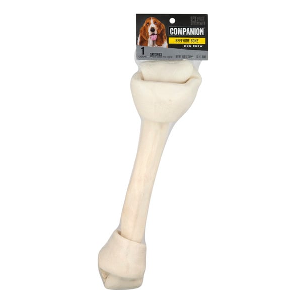 Companion Beefhide Bone Dog Chew 13-14 Inch
