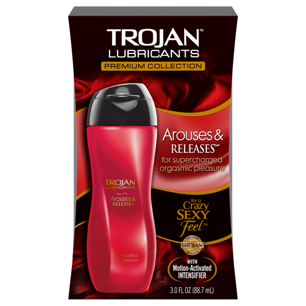 Trojan Premium Collection Arouses & Releases Personal Lubricant
