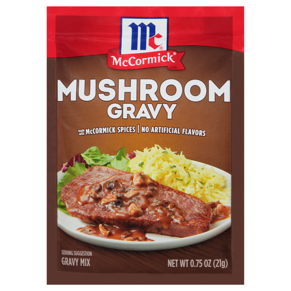 McCormick Mushroom Gravy Mix Packet