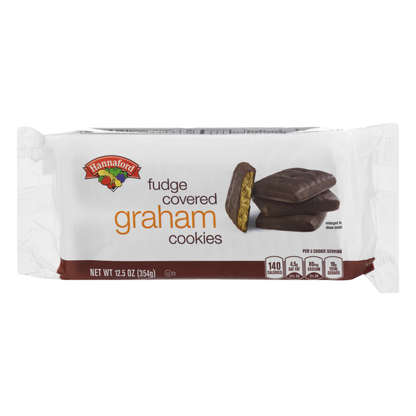 Hannaford Fudge Covered Graham Cookies