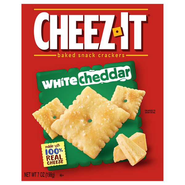 Cheez-It White Cheddar Baked Cheese Crackers