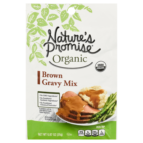 Nature's Promise Organic Brown Gravy Mix Packet