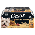 CESAR Classic Loaf Breakfast & Dinner Variety Adult Wet Dog Food - 12 ct