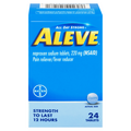 Aleve Naproxen Sodium Pain Relief 220 mg Tablets
