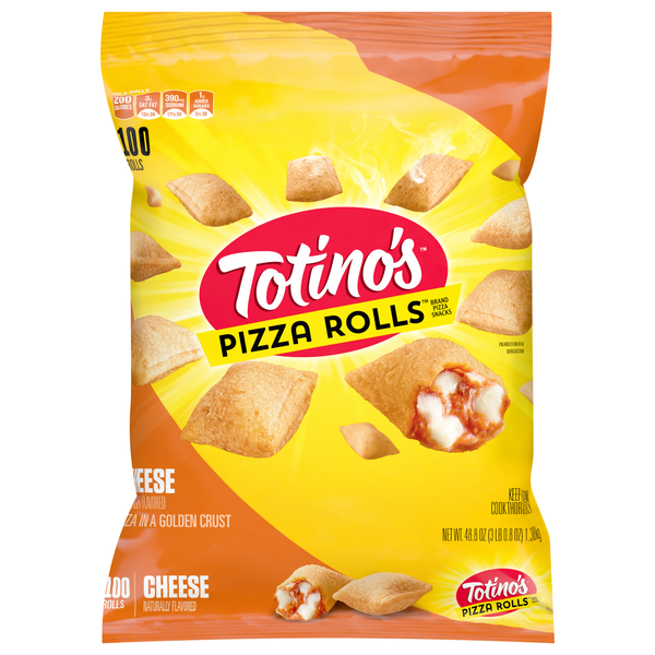 Totino's Cheese Pizza Rolls Snacks - 100 ct Frozen