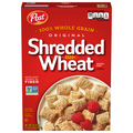 Post Shredded Wheat Original Spoon Size Fiber Whole Grain Cereal