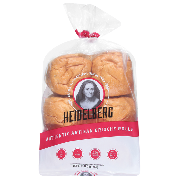 Heidelberg Authentic Artisan Brioche Rolls