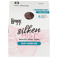 L'eggs Silken Mist Soft Brown B Silky Sheer Leg Tights