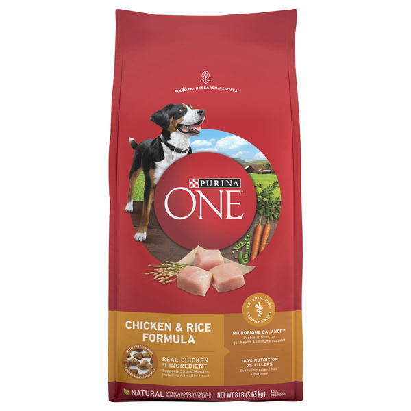 Purina ONE Natural Chicken & Rice Formula Adult Dry Dog Food