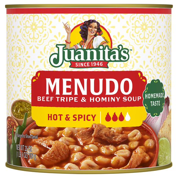 Juanita's Foods Hot & Spicy Menudo Soup