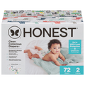 Honest Clean Conscious Size 2 Baby Diapers 12-18 lb