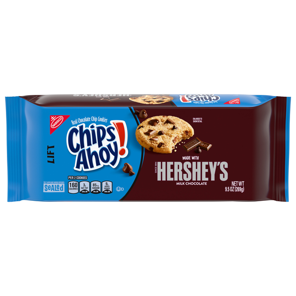 Nabisco Chips Ahoy! Chocolate Chip Cookies with Hershey's Milk Chocolate