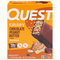 Quest Hero Keto Chocolate Peanut Butter 18g Crispy Protein Bars - 4 ct
