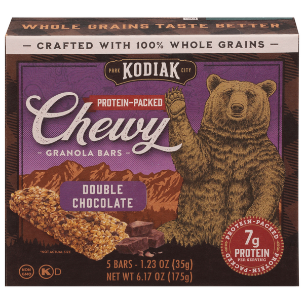 Save on Kodiak ProteinPacked Chewy Granola Bars Double Chocolate 5