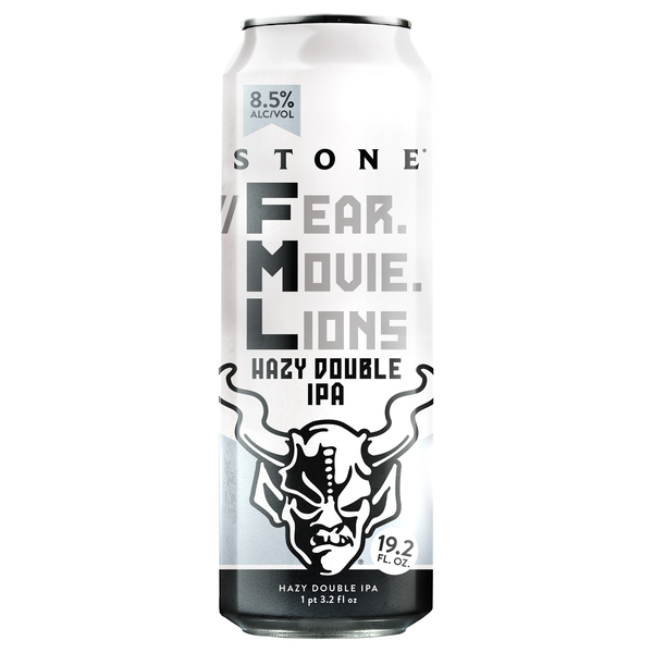 Stone Brewing Co. Fear Movie Lions Hazy Double IPA Beer (Single)