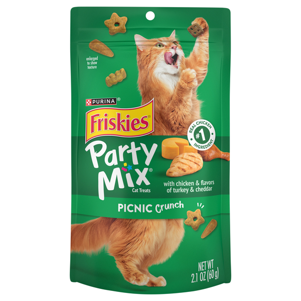Friskies Party Mix Picnic Crunch Cat Treats