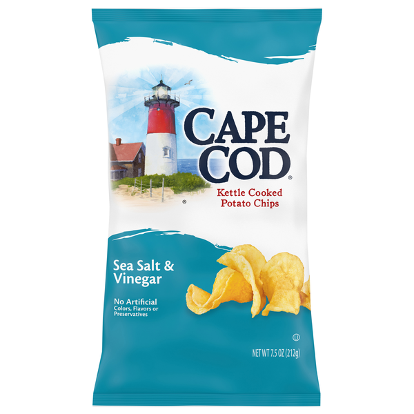 Cape Cod Sea Salt & Vinegar Kettle Cooked Potato Chips