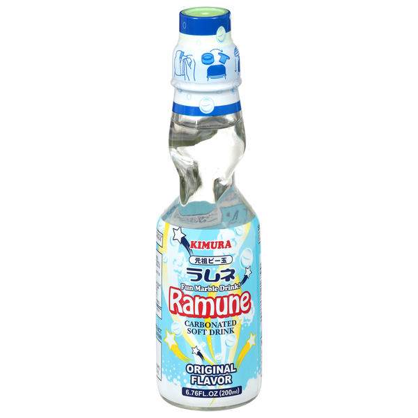 Kimura Ramune Original Flavor Carbonated Soft Drink