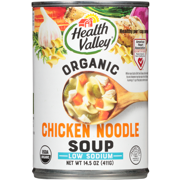 Health Valley Organic Low Sodium Chicken Noodle Soup