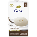 Dove Restoring Coconut & Cocoa Butter Beauty Soap Bar - 6 ct