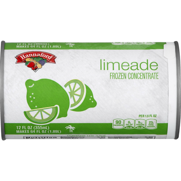 Hannaford Limeade Frozen Concentrate