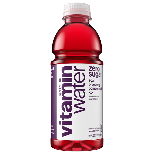 vitaminwater Zero Sugar XXX Acai-Blueberry-Pomegranate Enhanced Water