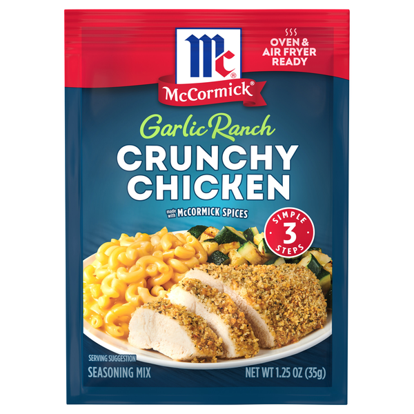 McCormick Garlic Ranch Crunchy Chicken Seasoning Mix Packet