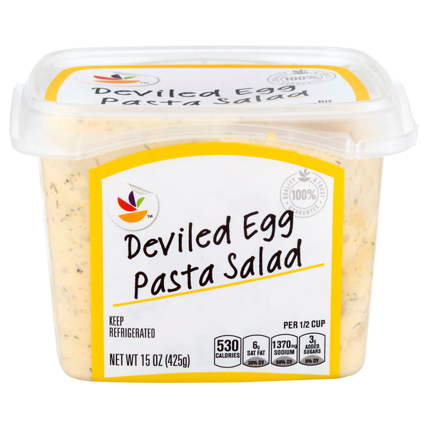 Store Brand Deli Deviled Egg Pasta Salad