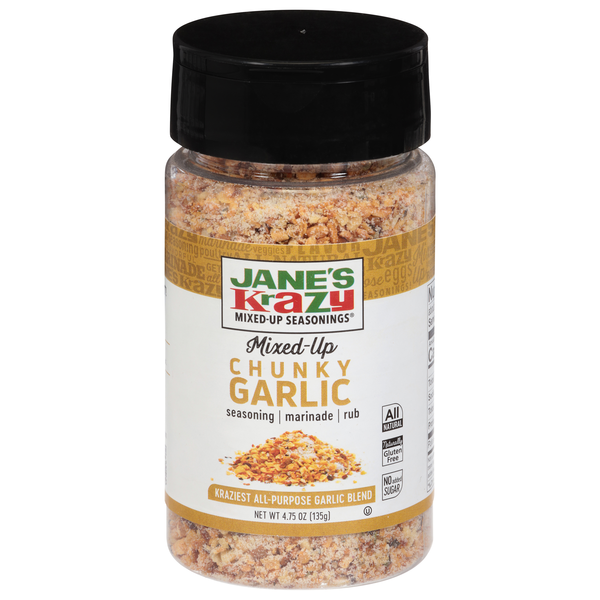 Jane's Krazy Mixed-Up Chunky Garlic Seasoning