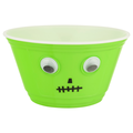 Smart Living Halloween Googly Eye Bowl Green